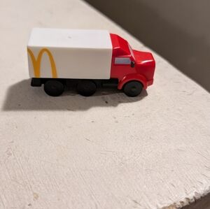 McDonald's Red and White Toy Truck